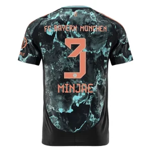 Koop Goedkope Bayern München 2024/25 Minjae Kim #3 Uit tenue Korte Mouwen Online