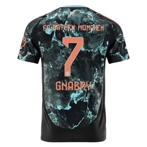 Koop Goedkope Bayern München 2024/25 Serge Gnabry #7 Uit tenue Korte Mouwen Online