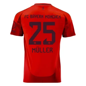 Koop Goedkope Bayern München 2024/25 Thomas Muller #25 Thuis tenue Korte Mouwen Online