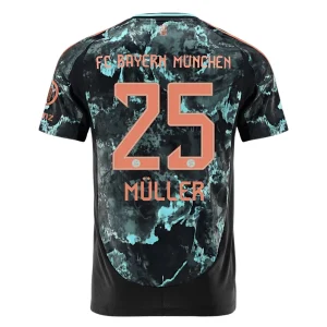 Koop Goedkope Bayern München 2024/25 Thomas Muller #25 Uit tenue Korte Mouwen Online