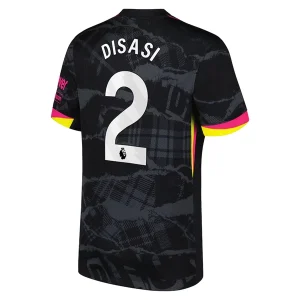 Koop Goedkope Chelsea 2024/25 Axel Disasi #2 Derde tenue Korte Mouwen Online