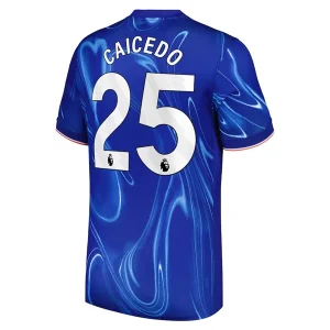 Koop Goedkope Chelsea 2024/25 Moises Caicedo #25 Thuis tenue Korte Mouwen Online