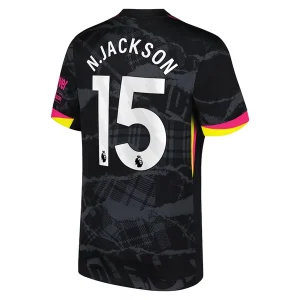 Koop Goedkope Chelsea 2024/25 Nicolas Jackson #15 Derde tenue Korte Mouwen Online