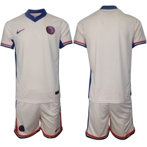 Koop Goedkope Chelsea 2024/25 Uit tenue Korte Mouw (+ Korte broeken) Online