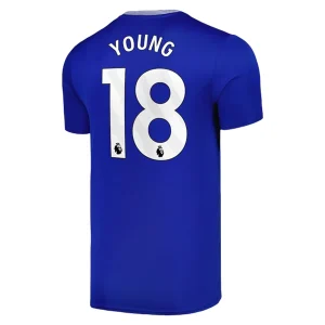 Koop Goedkope Everton 2024/25 Ashley Young #18 Thuis tenue Korte Mouwen Online