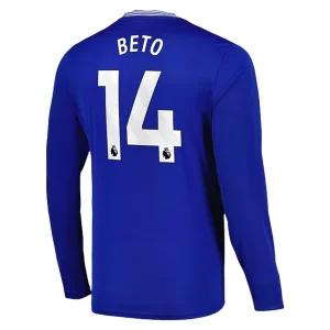 Koop Goedkope Everton 2024/25 Beto #14 Thuis tenue Lange Mouwen Online