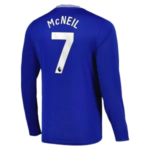 Koop Goedkope Everton 2024/25 Dwight McNeil #7 Thuis tenue Lange Mouwen Online