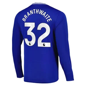 Koop Goedkope Everton 2024/25 Jarrad Branthwaite #32 Thuis tenue Lange Mouwen Online