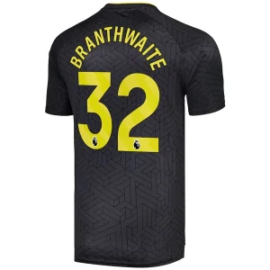 Koop Goedkope Everton 2024/25 Jarrad Branthwaite #32 Uit tenue Korte Mouwen Online