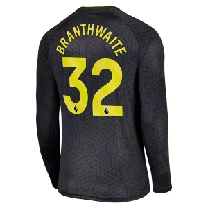 Koop Goedkope Everton 2024/25 Jarrad Branthwaite #32 Uit tenue Lange Mouwen Online