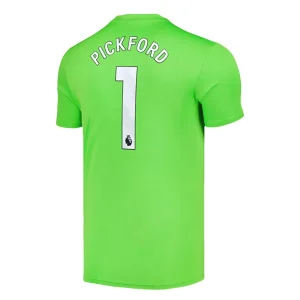 Koop Goedkope Everton 2024/25 Jordan Pickford #1 Keeper Thuis tenue Korte Mouwen Online