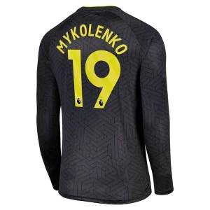 Koop Goedkope Everton 2024/25 Vitaliy Mykolenko #19 Uit tenue Lange Mouwen Online