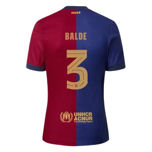 Koop Goedkope FC Barcelona 2024/25 Alejandro Balde #3 Thuis tenue Korte Mouwen Online