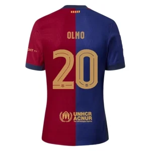 Koop Goedkope FC Barcelona 2024/25 Dani Olmo #20 Thuis tenue Korte Mouwen Online