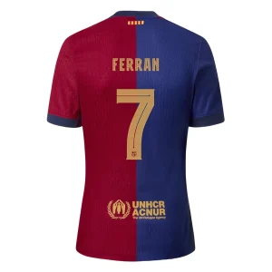 Koop Goedkope FC Barcelona 2024/25 Ferran Torres #7 Thuis tenue Korte Mouwen Online