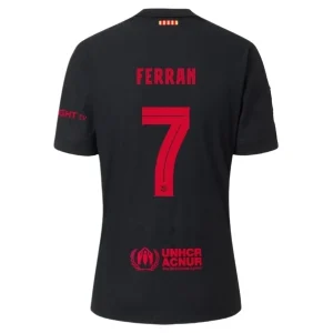 Koop Goedkope FC Barcelona 2024/25 Ferran Torres #7 Uit tenue Korte Mouwen Online