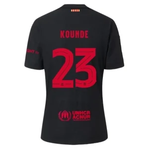 Koop Goedkope FC Barcelona 2024/25 Jules Kounde #23 Uit tenue Korte Mouwen Online