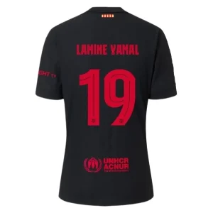 Koop Goedkope FC Barcelona 2024/25 Lamine Yamal #19 Uit tenue Korte Mouwen Online