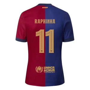 Koop Goedkope FC Barcelona 2024/25 Raphinha #11 Thuis tenue Korte Mouwen Online