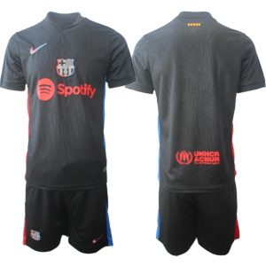 Koop Goedkope FC Barcelona 2024/25 Uit tenue Korte Mouw (+ Korte broeken) Online