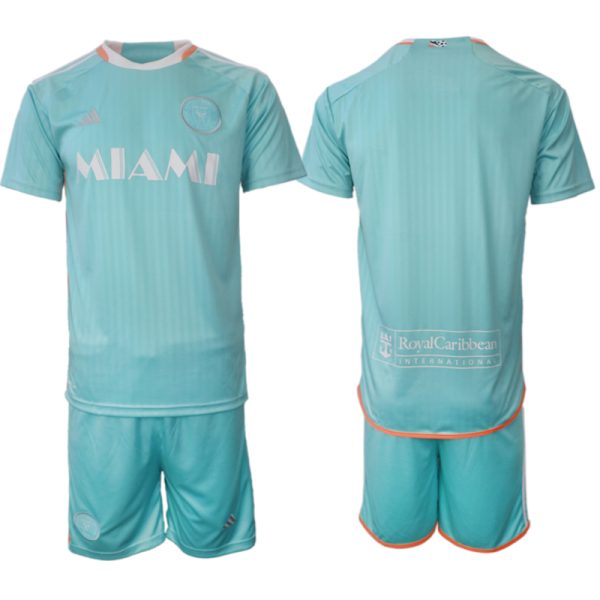 Koop Goedkope Inter Miami 2024/25 Derde tenue Korte Mouw (+ Korte broeken) Online