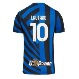 Koop Goedkope Inter Milan 2024/25 Lautaro Martinez #10 Thuis tenue Korte Mouwen Online