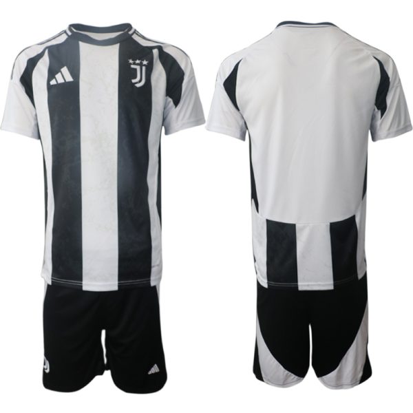 Koop Goedkope Juventus 2024/25 Thuis tenue Korte Mouw (+ Korte broeken) Online