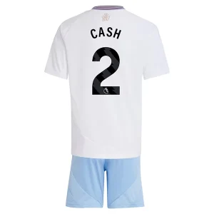 Koop Goedkope Kinder Aston Villa 2024/25 Matty Cash #2 Uit tenue Korte Mouw (+ Korte broeken) Online