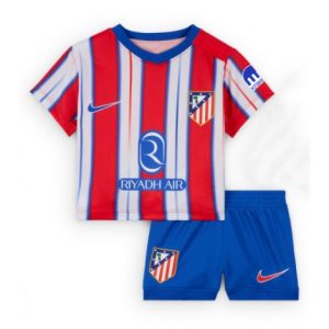 Koop Goedkope Kinder Atletico Madrid 2024/25 Thuis tenue Korte Mouw (+ Korte broeken) Online