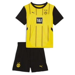 Koop Goedkope Kinder BVB Borussia Dortmund 2024/25 Thuis tenue Korte Mouw (+ Korte broeken) Online