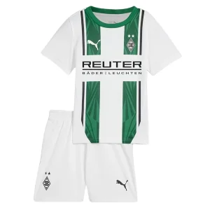 Koop Goedkope Kinder Borussia Monchengladbach 2024/25 Thuis tenue Korte Mouw (+ Korte broeken) Online