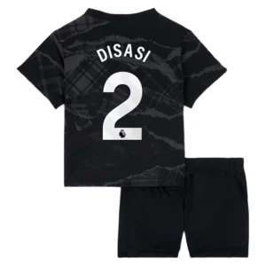 Koop Goedkope Kinder Chelsea 2024/25 Axel Disasi #2 Derde tenue Korte Mouw (+ Korte broeken) Online