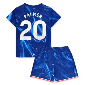 Koop Goedkope Kinder Chelsea 2024/25 Cole Palmer #20 Thuis tenue Korte Mouw (+ Korte broeken) Online