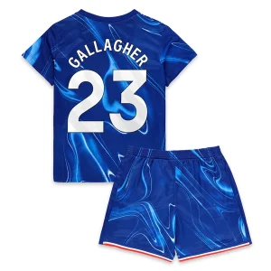 Koop Goedkope Kinder Chelsea 2024/25 Gallagher #23 Thuis tenue Korte Mouw (+ Korte broeken) Online