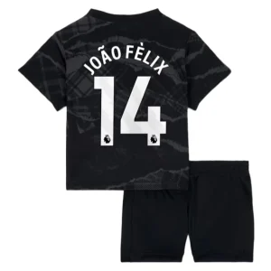 Koop Goedkope Kinder Chelsea 2024/25 João Félix #14 Derde tenue Korte Mouw (+ Korte broeken) Online