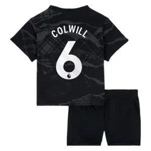 Koop Goedkope Kinder Chelsea 2024/25 Levi Colwill #6 Derde tenue Korte Mouw (+ Korte broeken) Online