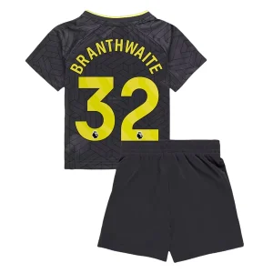 Koop Goedkope Kinder Everton 2024/25 Jarrad Branthwaite #32 Uit tenue Korte Mouw (+ Korte broeken) Online