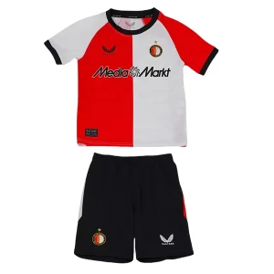 Koop Goedkope Kinder Feyenoord 2024/25 Thuis tenue Korte Mouw (+ Korte broeken) Online