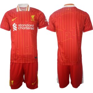 Koop Goedkope Liverpool 2024/25 Thuis tenue Korte Mouw (+ Korte broeken) Online