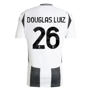 Koop Juventus 2024/25 Douglas Luiz #26 Thuis tenue met korte mouwen online