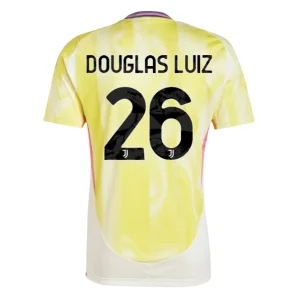 Koop Juventus 2024/25 Douglas Luiz #26 Uit tenue met korte mouwen online