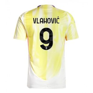 Koop Juventus 2024/25 Dusan Vlahovic #9 Uit tenue met korte mouwen online