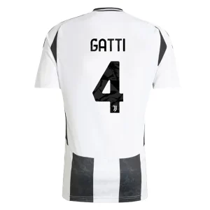 Koop Juventus 2024/25 Federico Gatti #4 Thuis tenue met korte mouwen online