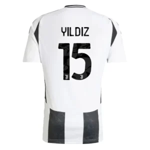 Koop Juventus 2024/25 Kenan Yildiz #15 Thuis tenue met korte mouwen online