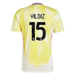 Koop Juventus 2024/25 Kenan Yildiz #15 Uit tenue met korte mouwen online