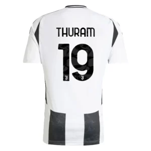 Koop Juventus 2024/25 Khéphren Thuram #19 Thuis tenue met korte mouwen online