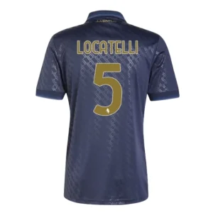 Koop Juventus 2024/25 Manuel Locatelli #5 Derde tenue met korte mouwen online