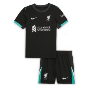 Koop Kinder Liverpool 2024/25 Uit tenue met Korte Mouw (+ Korte broeken) Online