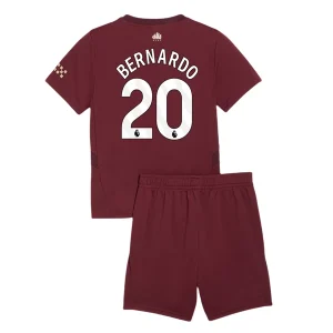 Koop Kinder Manchester City 2024/25 Bernardo Silva #20 Derde tenue met Korte Mouw (+ Korte broeken) Online