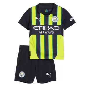 Koop Kinder Manchester City 2024/25 Uit tenue met Korte Mouw (+ Korte broeken) Online